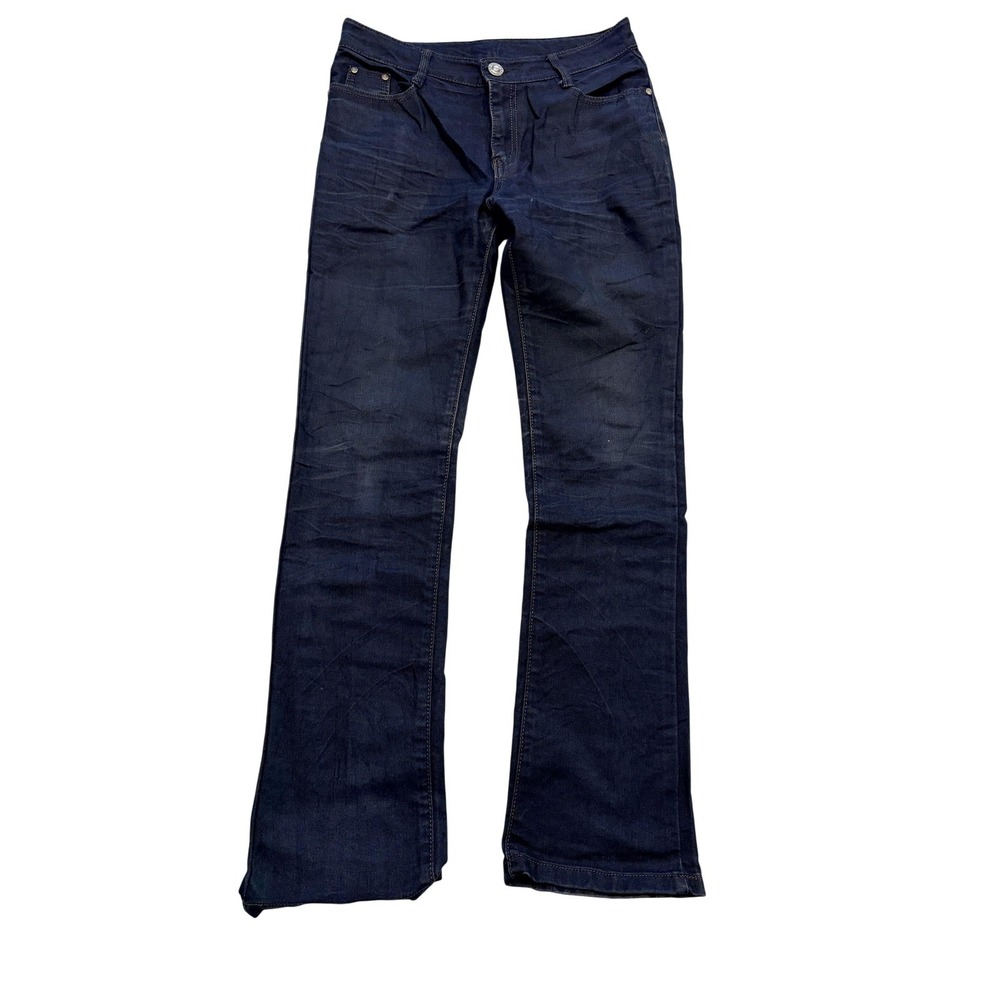 Jeans Womens 30 Blue Medium Wash Mid Rise Straight Denim Casual‎ Pants 30x28